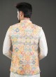 Festive Wear Nehru Jacket In Multi Color